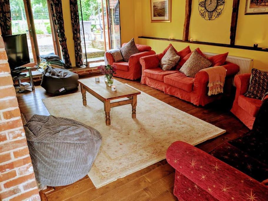 Bildeston Stunning Barn Conversion Ideal For Large Families מראה חיצוני תמונה